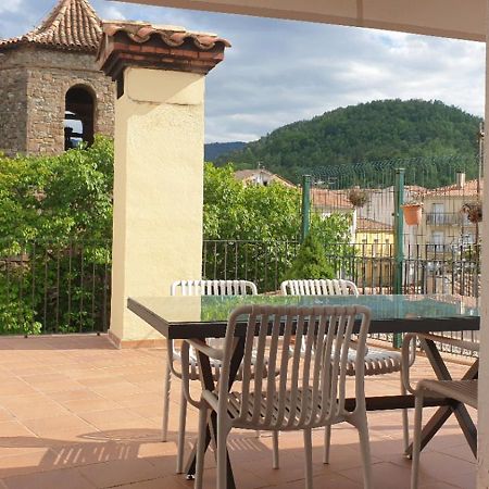 Casa Lola - Terraza Panoramica En El Centro Del Pueblo Apartman Sant Joan de les Abadesses Kültér fotó